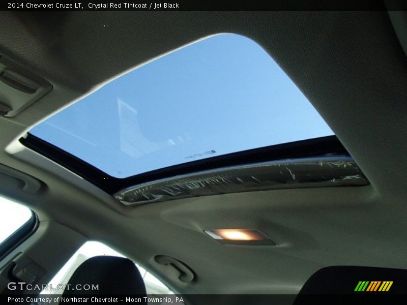 Crystal Red Tintcoat / Jet Black 2014 Chevrolet Cruze LT