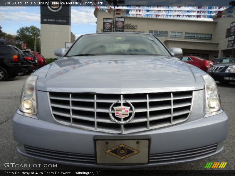 Blue Ice Metallic / Ebony Black 2006 Cadillac DTS Luxury