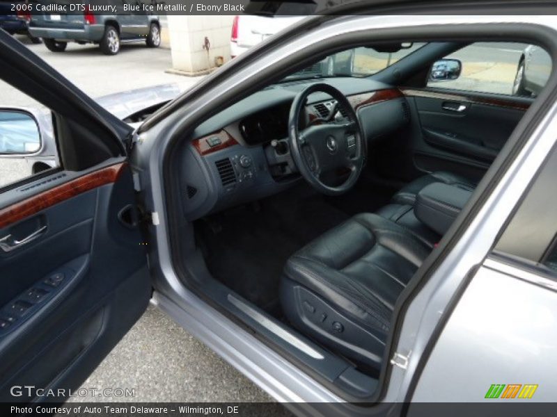 Blue Ice Metallic / Ebony Black 2006 Cadillac DTS Luxury