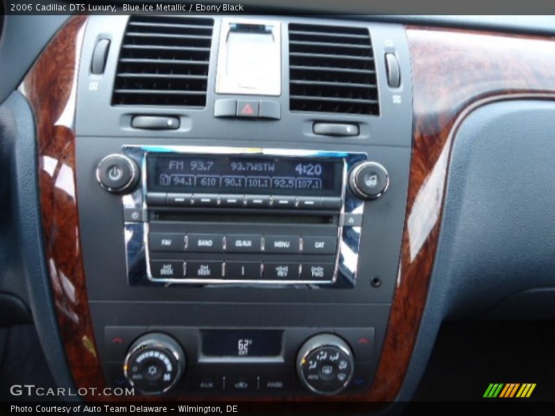 Blue Ice Metallic / Ebony Black 2006 Cadillac DTS Luxury