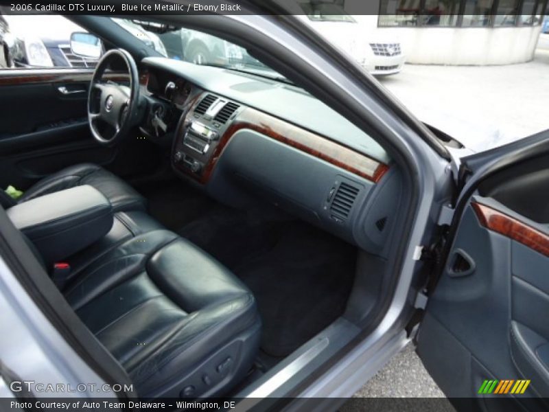 Blue Ice Metallic / Ebony Black 2006 Cadillac DTS Luxury