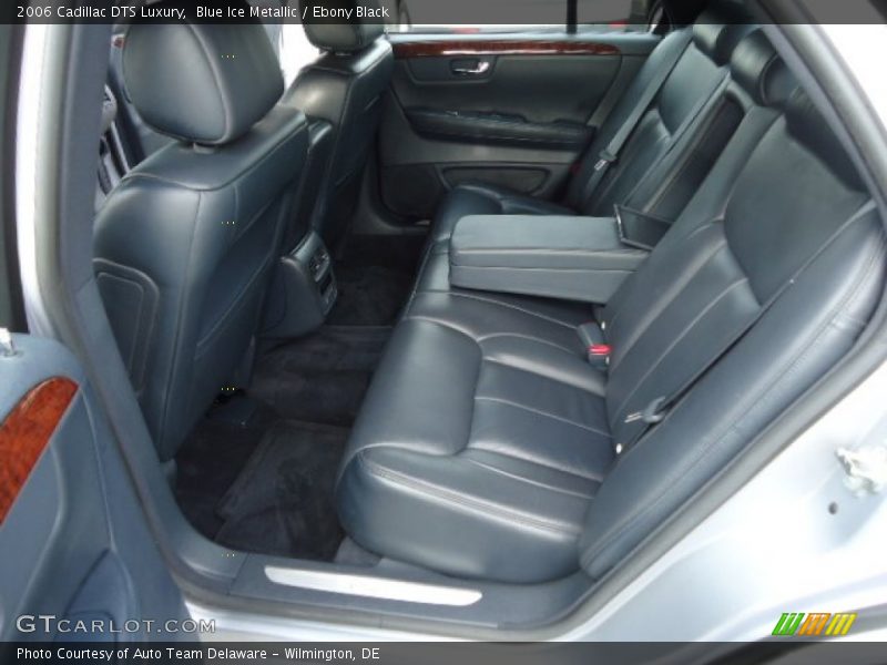 Blue Ice Metallic / Ebony Black 2006 Cadillac DTS Luxury
