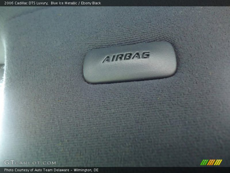 Blue Ice Metallic / Ebony Black 2006 Cadillac DTS Luxury