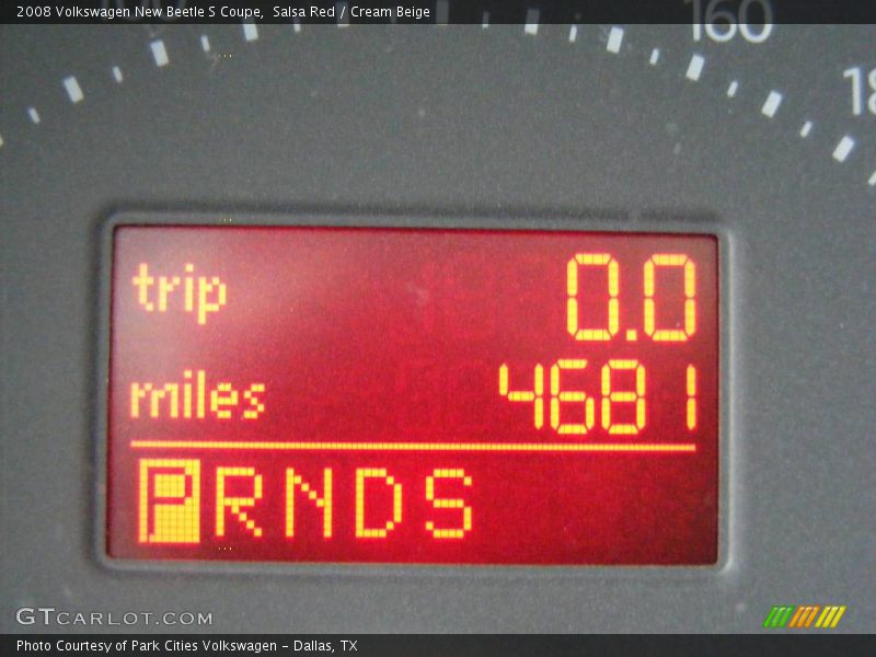 Salsa Red / Cream Beige 2008 Volkswagen New Beetle S Coupe
