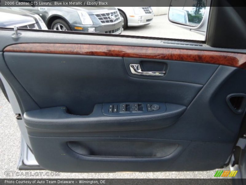 Blue Ice Metallic / Ebony Black 2006 Cadillac DTS Luxury