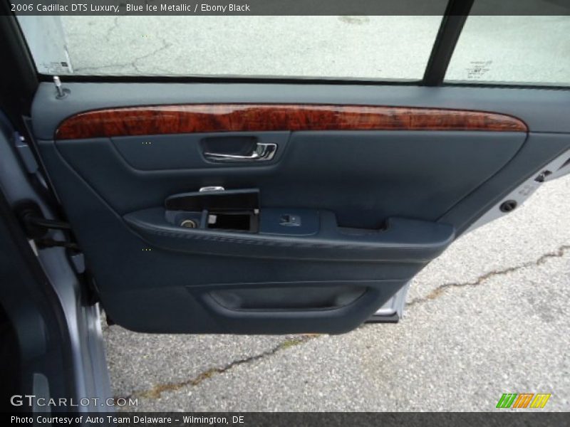 Blue Ice Metallic / Ebony Black 2006 Cadillac DTS Luxury
