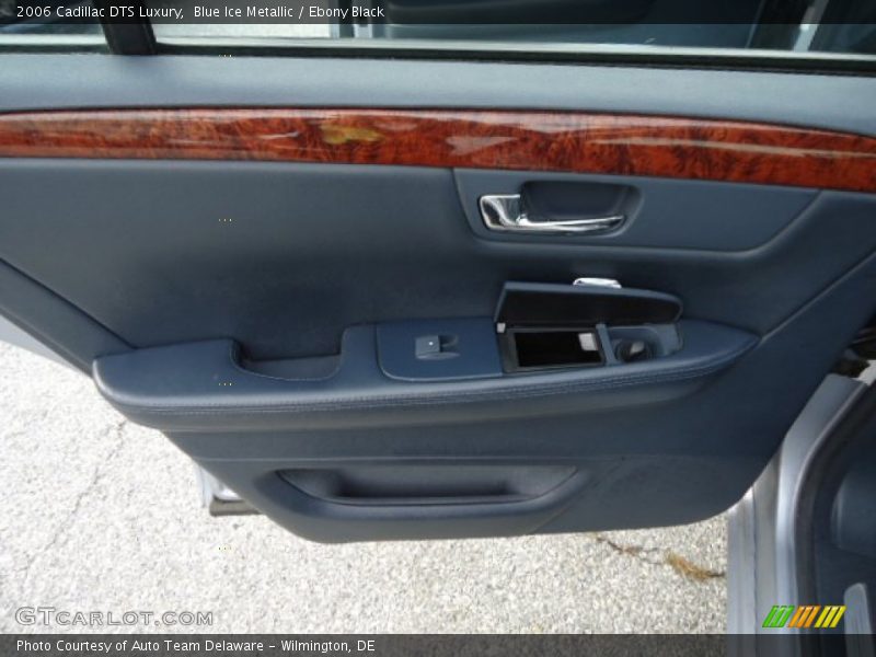 Blue Ice Metallic / Ebony Black 2006 Cadillac DTS Luxury