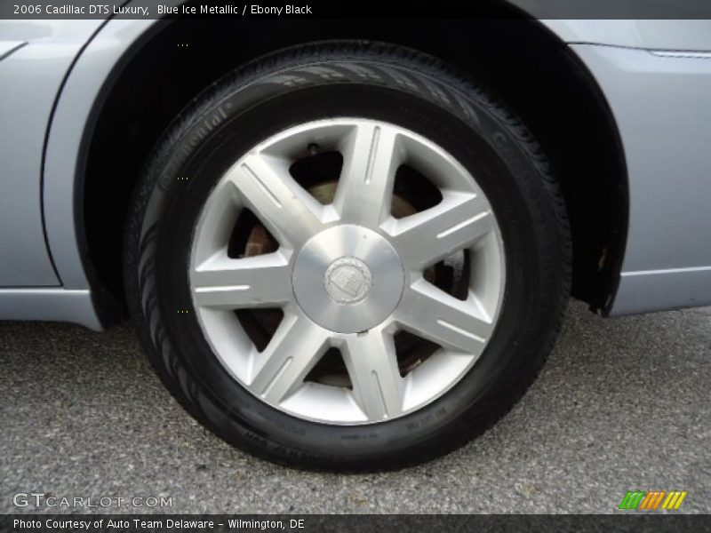 Blue Ice Metallic / Ebony Black 2006 Cadillac DTS Luxury