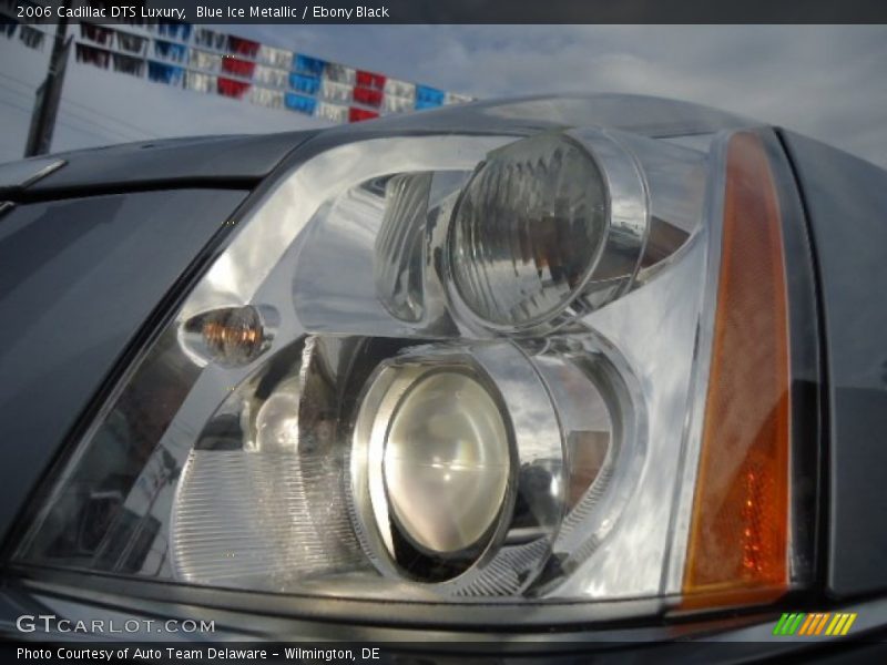 Blue Ice Metallic / Ebony Black 2006 Cadillac DTS Luxury