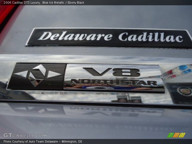 Blue Ice Metallic / Ebony Black 2006 Cadillac DTS Luxury