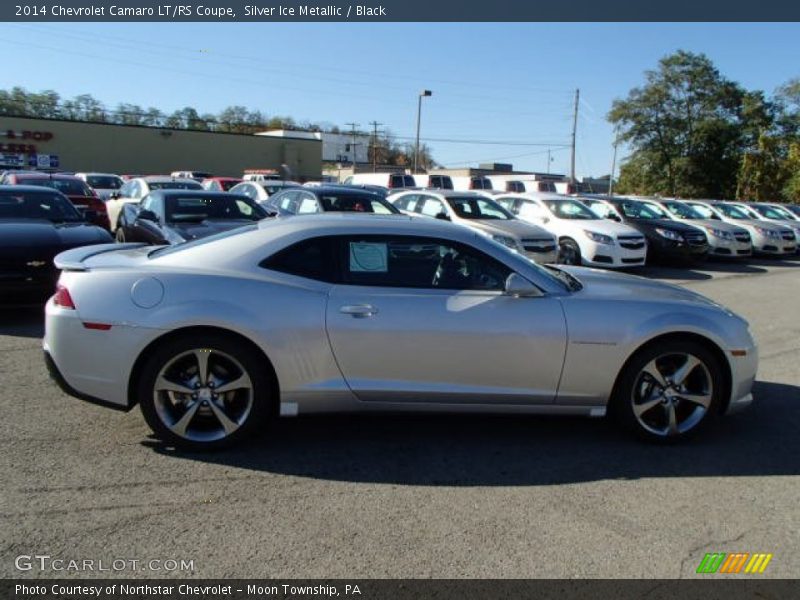 Silver Ice Metallic / Black 2014 Chevrolet Camaro LT/RS Coupe