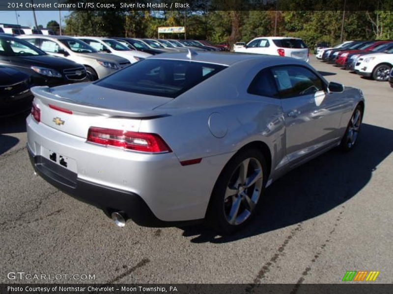 Silver Ice Metallic / Black 2014 Chevrolet Camaro LT/RS Coupe