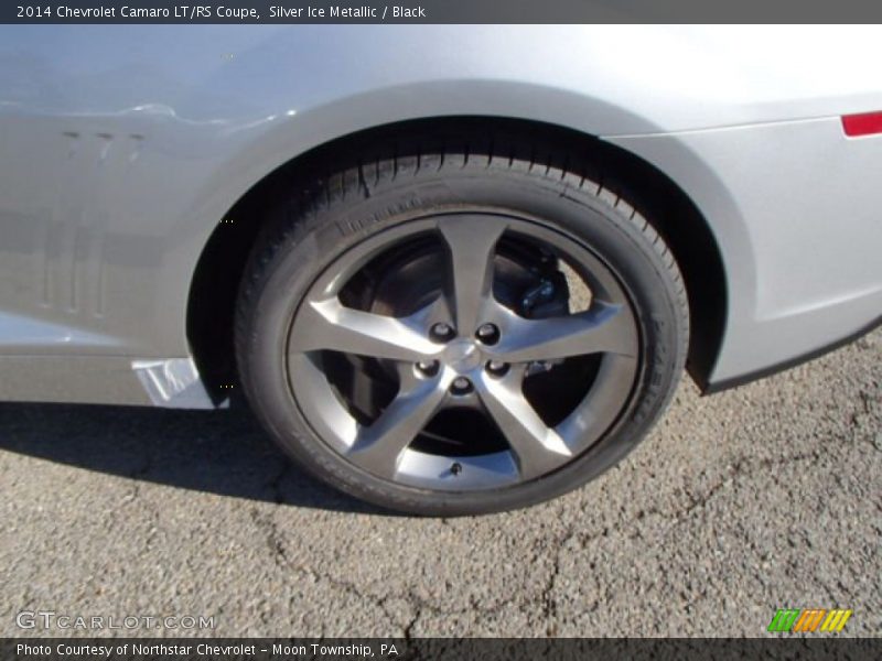Silver Ice Metallic / Black 2014 Chevrolet Camaro LT/RS Coupe