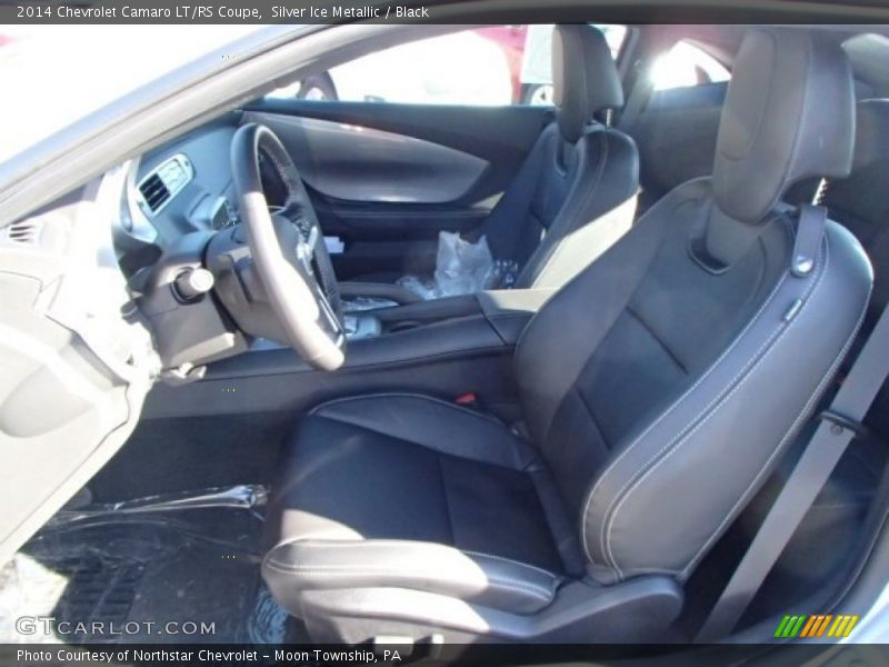 Silver Ice Metallic / Black 2014 Chevrolet Camaro LT/RS Coupe