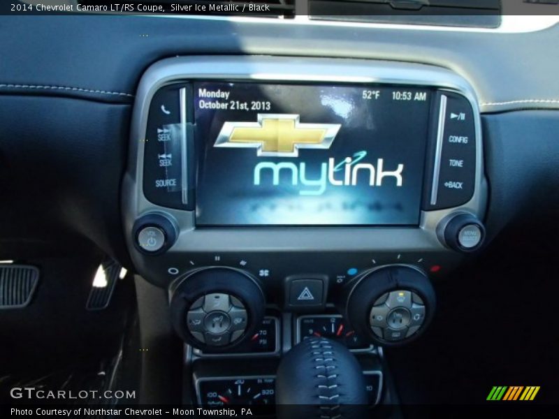 Silver Ice Metallic / Black 2014 Chevrolet Camaro LT/RS Coupe