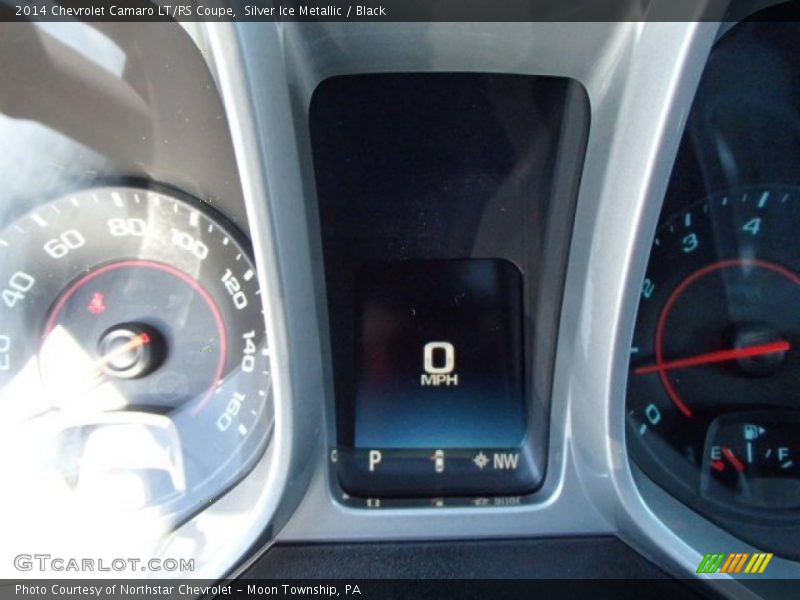Silver Ice Metallic / Black 2014 Chevrolet Camaro LT/RS Coupe