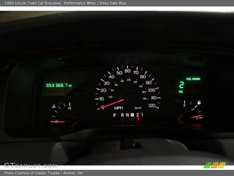  1999 Town Car Executive Executive Gauges