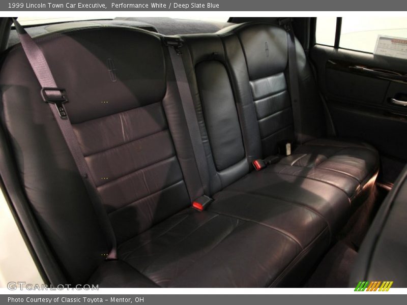 Rear Seat of 1999 Town Car Executive