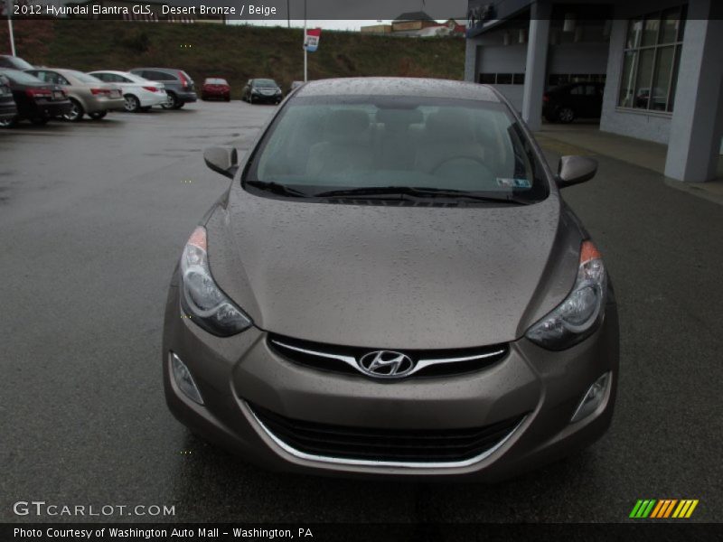 Desert Bronze / Beige 2012 Hyundai Elantra GLS