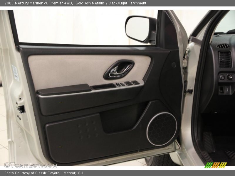 Gold Ash Metallic / Black/Light Parchment 2005 Mercury Mariner V6 Premier 4WD