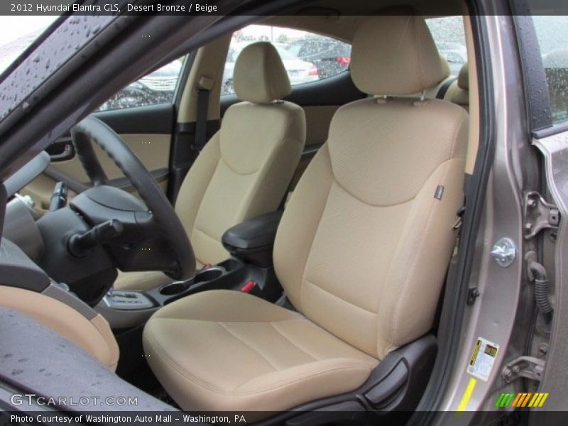 Desert Bronze / Beige 2012 Hyundai Elantra GLS