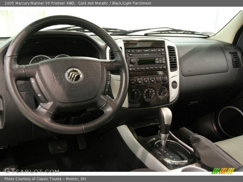 Gold Ash Metallic / Black/Light Parchment 2005 Mercury Mariner V6 Premier 4WD
