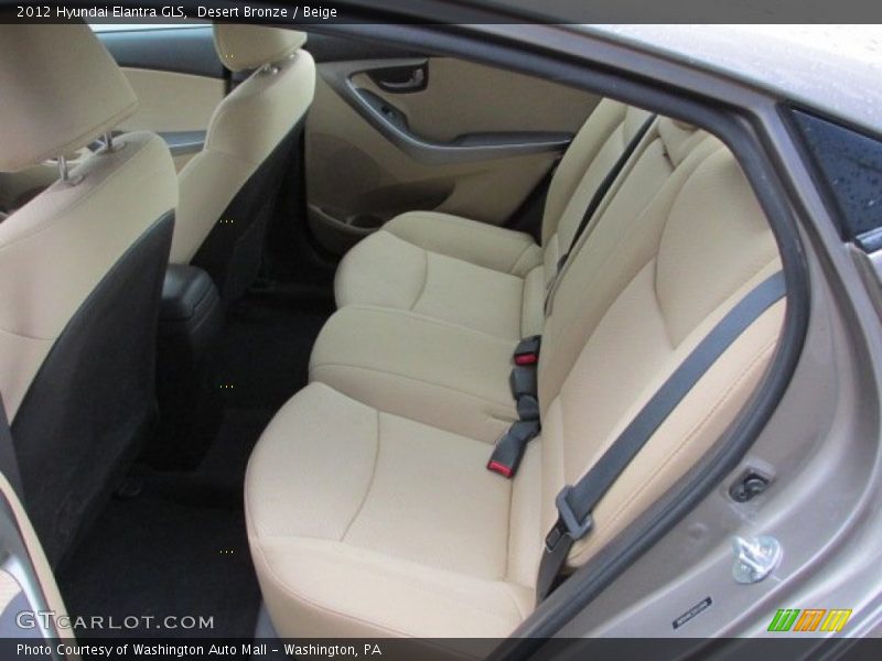 Desert Bronze / Beige 2012 Hyundai Elantra GLS