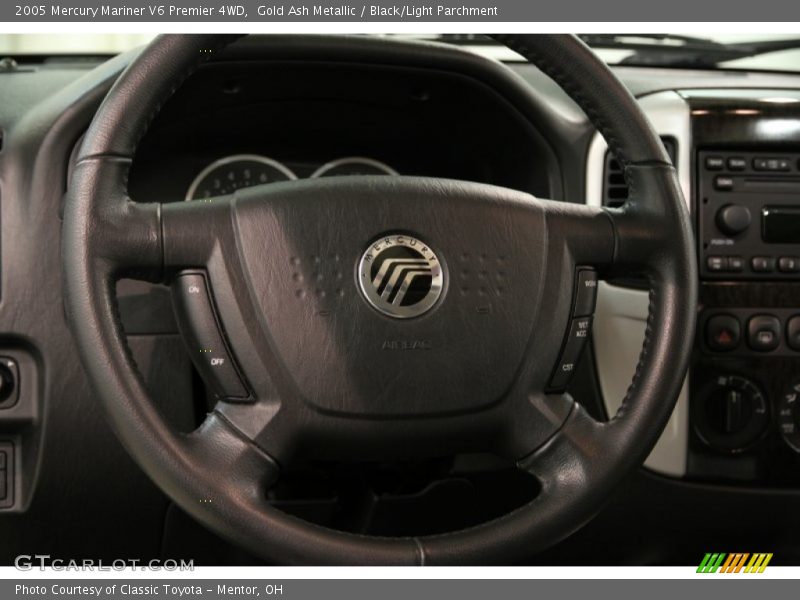 Gold Ash Metallic / Black/Light Parchment 2005 Mercury Mariner V6 Premier 4WD