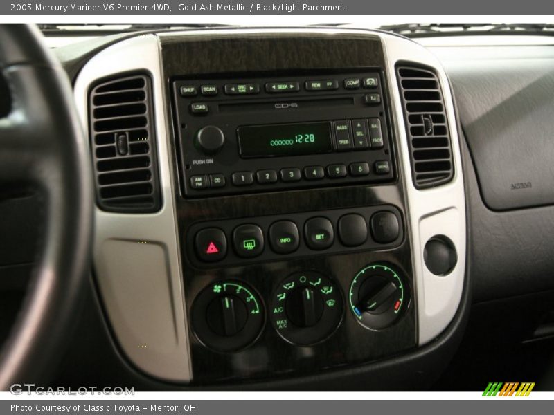 Gold Ash Metallic / Black/Light Parchment 2005 Mercury Mariner V6 Premier 4WD