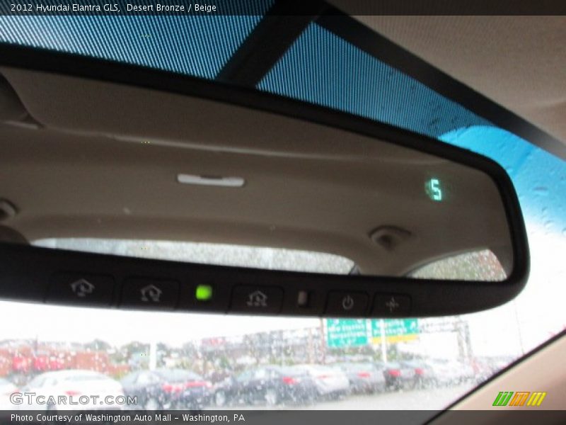 Desert Bronze / Beige 2012 Hyundai Elantra GLS