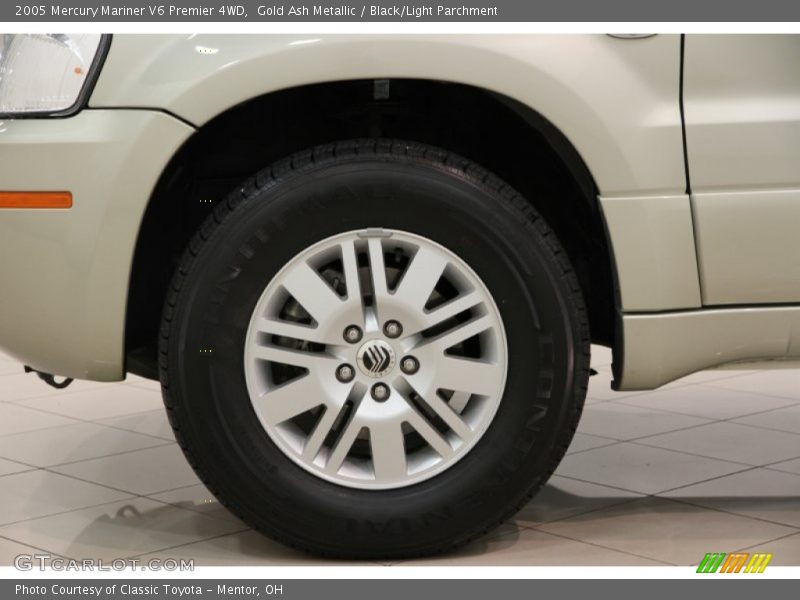 Gold Ash Metallic / Black/Light Parchment 2005 Mercury Mariner V6 Premier 4WD