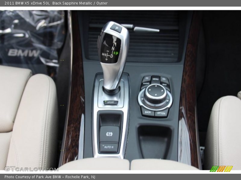 Black Sapphire Metallic / Oyster 2011 BMW X5 xDrive 50i