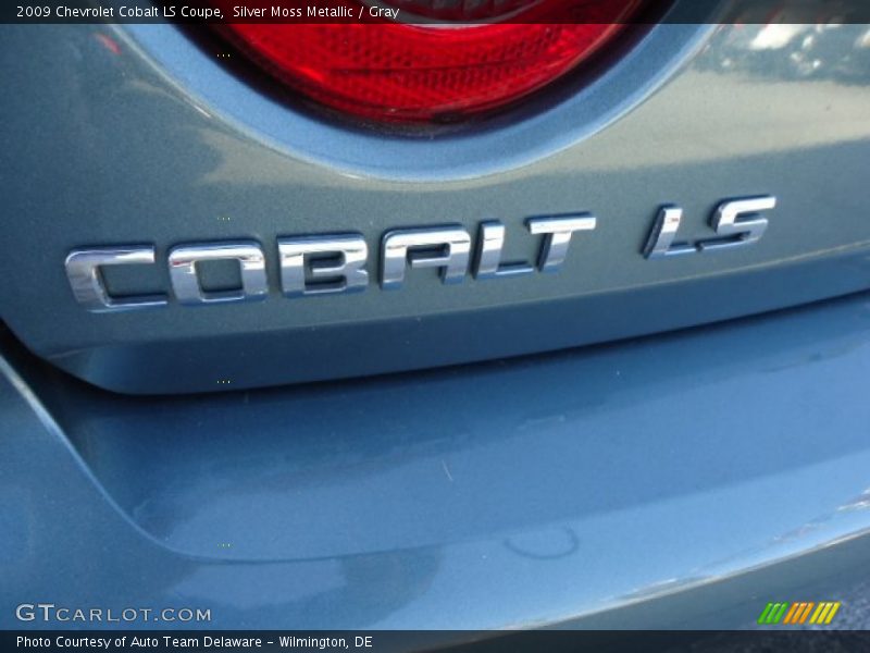 Silver Moss Metallic / Gray 2009 Chevrolet Cobalt LS Coupe