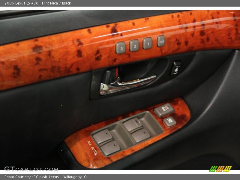 Flint Mica / Black 2006 Lexus LS 430