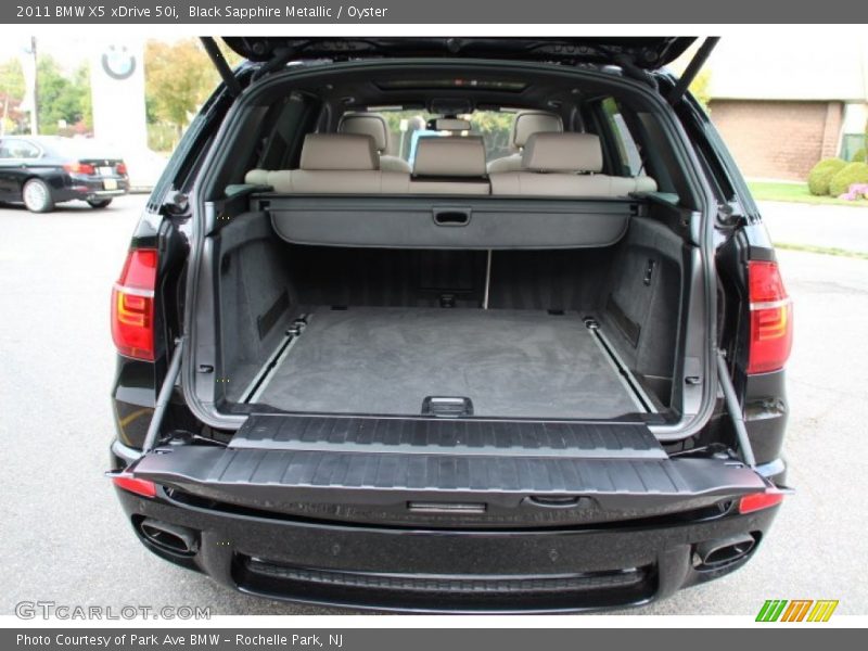 Black Sapphire Metallic / Oyster 2011 BMW X5 xDrive 50i