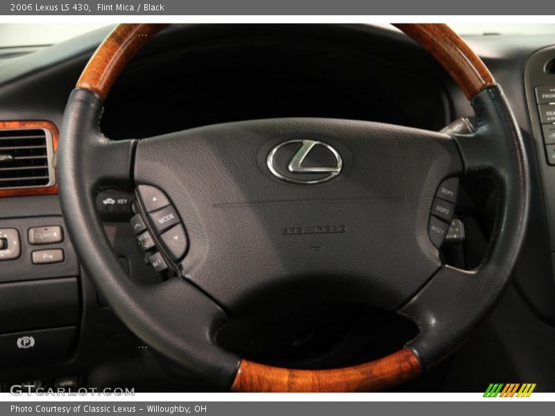 Flint Mica / Black 2006 Lexus LS 430