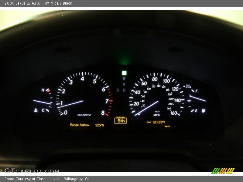 Flint Mica / Black 2006 Lexus LS 430