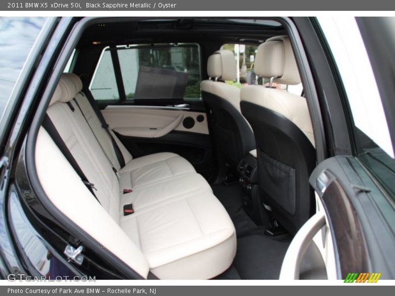 Black Sapphire Metallic / Oyster 2011 BMW X5 xDrive 50i