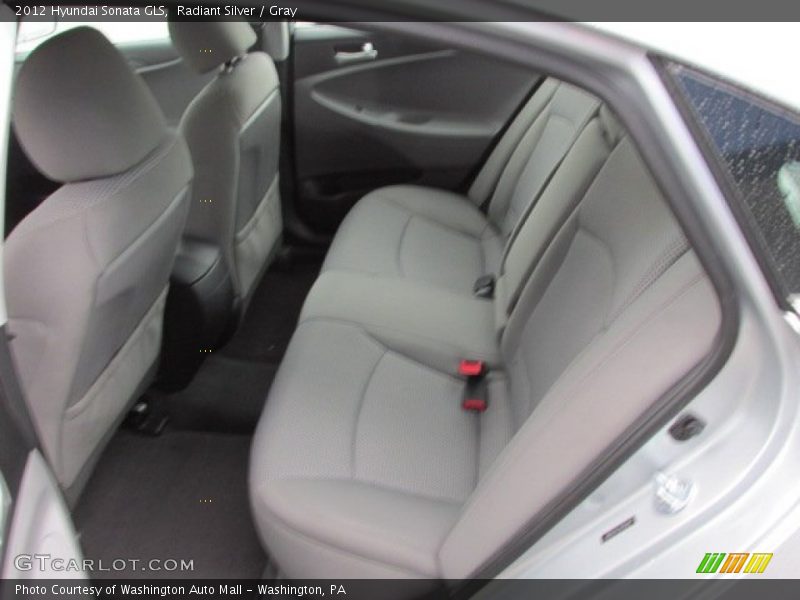 Radiant Silver / Gray 2012 Hyundai Sonata GLS