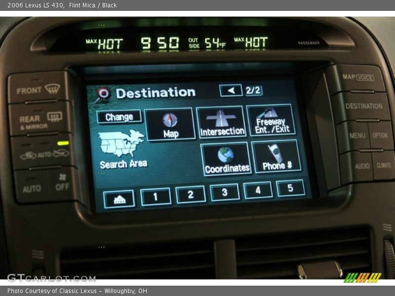 Flint Mica / Black 2006 Lexus LS 430