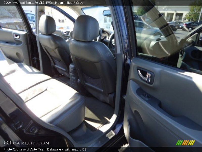 Moonlit Blue / Gray 2004 Hyundai Santa Fe GLS 4WD