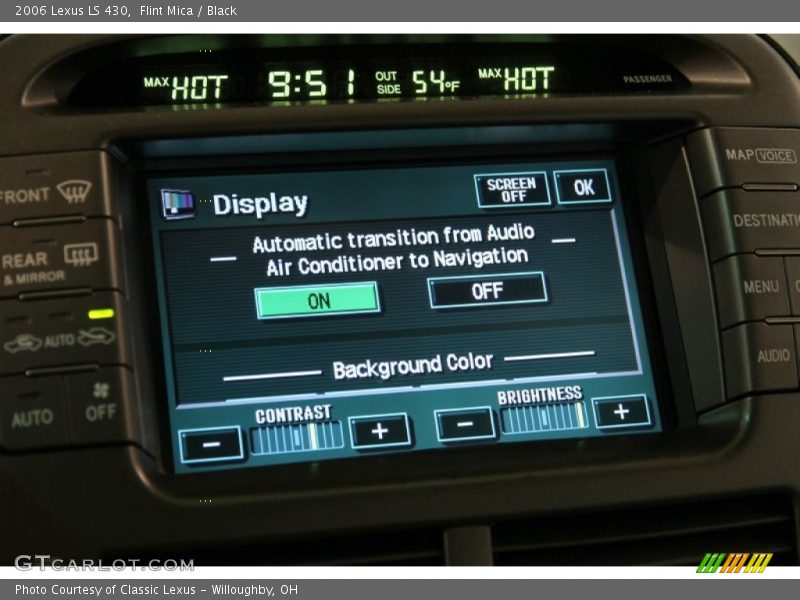 Flint Mica / Black 2006 Lexus LS 430