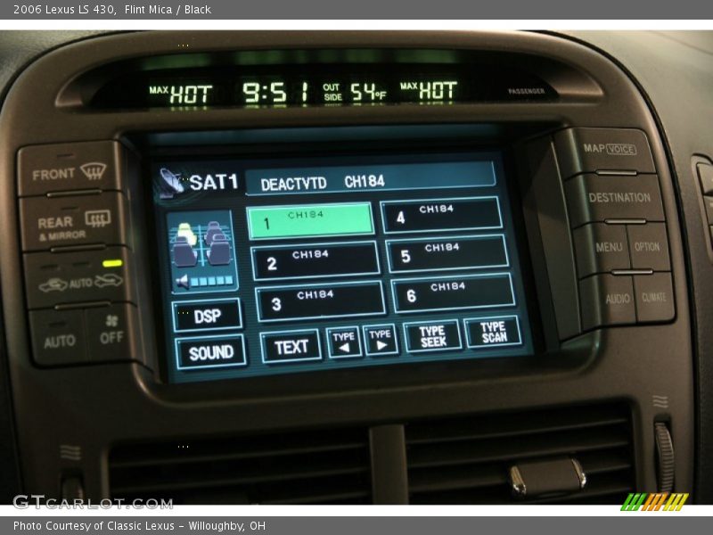 Flint Mica / Black 2006 Lexus LS 430