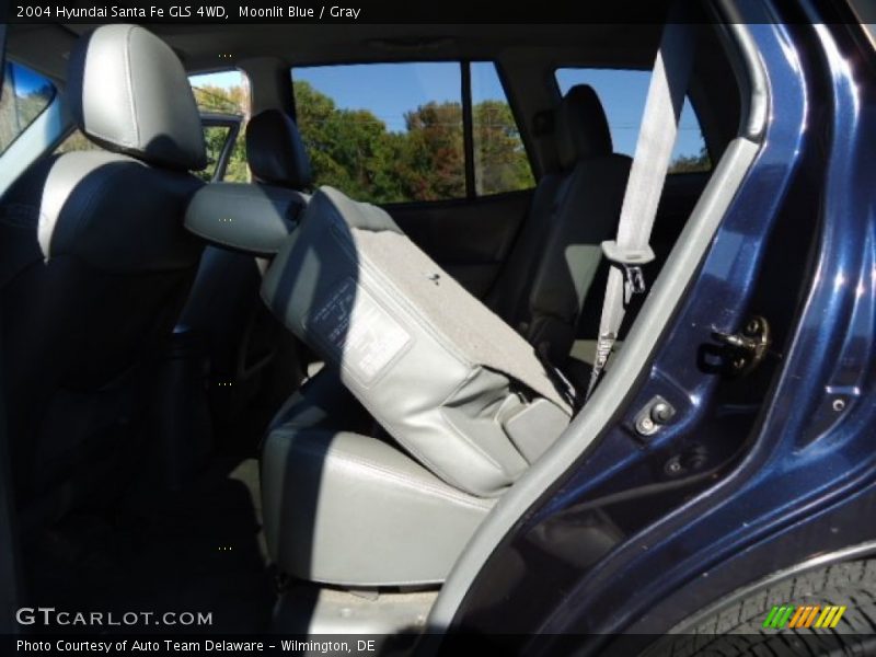 Moonlit Blue / Gray 2004 Hyundai Santa Fe GLS 4WD