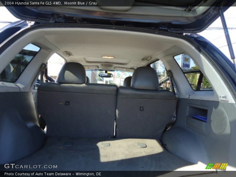Moonlit Blue / Gray 2004 Hyundai Santa Fe GLS 4WD