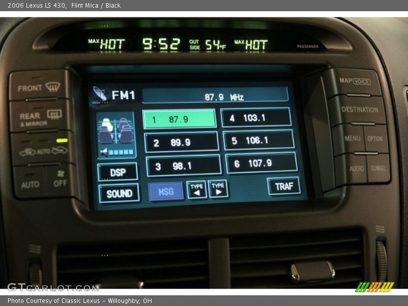 Flint Mica / Black 2006 Lexus LS 430