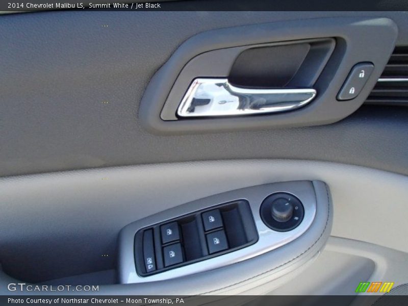 Summit White / Jet Black 2014 Chevrolet Malibu LS