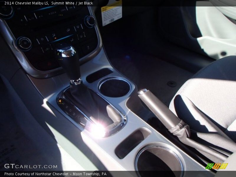 Summit White / Jet Black 2014 Chevrolet Malibu LS