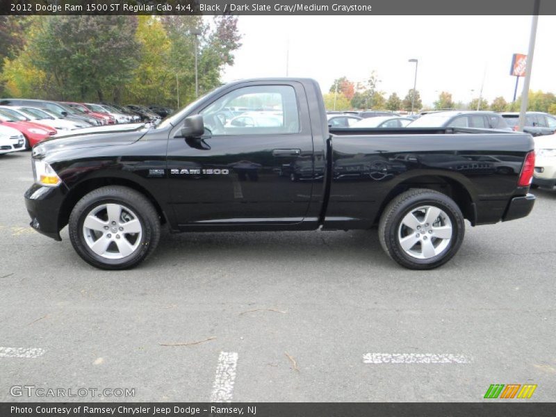  2012 Ram 1500 ST Regular Cab 4x4 Black