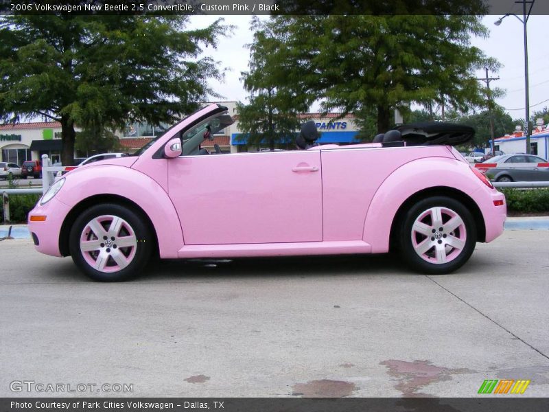 Custom Pink / Black 2006 Volkswagen New Beetle 2.5 Convertible